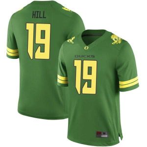 Mens-Jamal-Hill-Oregon-Ducks-Replica-Green-Football-College-Jersey