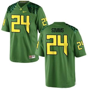 Mens-Keith-Simms-Oregon-Ducks-Authentic-Green-Alternate-Football-Jersey-Apple