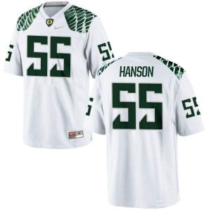 Womens-Jake-Hanson-Oregon-Ducks-Authentic-White-Football-Jersey