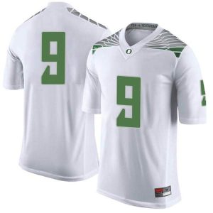 Youth-Jaden-Navarrette-Oregon-Ducks-Limited-White-Football-College-Jersey