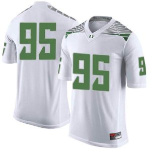 Youth-Keyon-Ware-Hudson-Oregon-Ducks-Limited-White-Football-College-Jersey