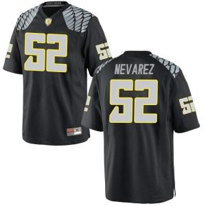 Youth-Miguel-Nevarez-Oregon-Ducks-Replica-Black-Football-College-Jersey