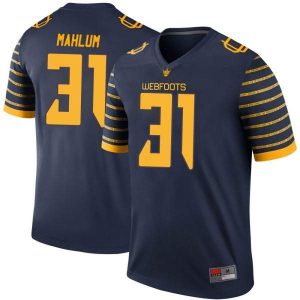 Youth-Race-Mahlum-Oregon-Ducks-Legend-Navy-Football-College-Jersey